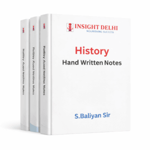 S Baliyan History Handwritten Booklets 2026 | English | Set of 4 Booklets