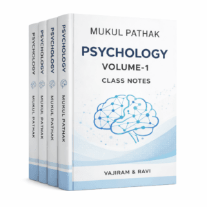 Mukul Pathak Handwritten Booklets for UPSC Psychology Optional 2025-2026