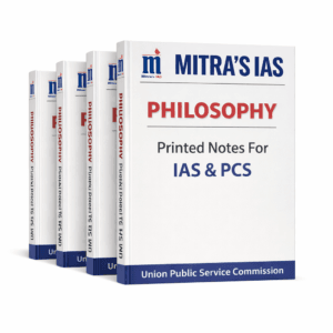 Mitra’s IAS Philosophy Notes for UPSC Philosophy Optional 2025-2026 Booklets