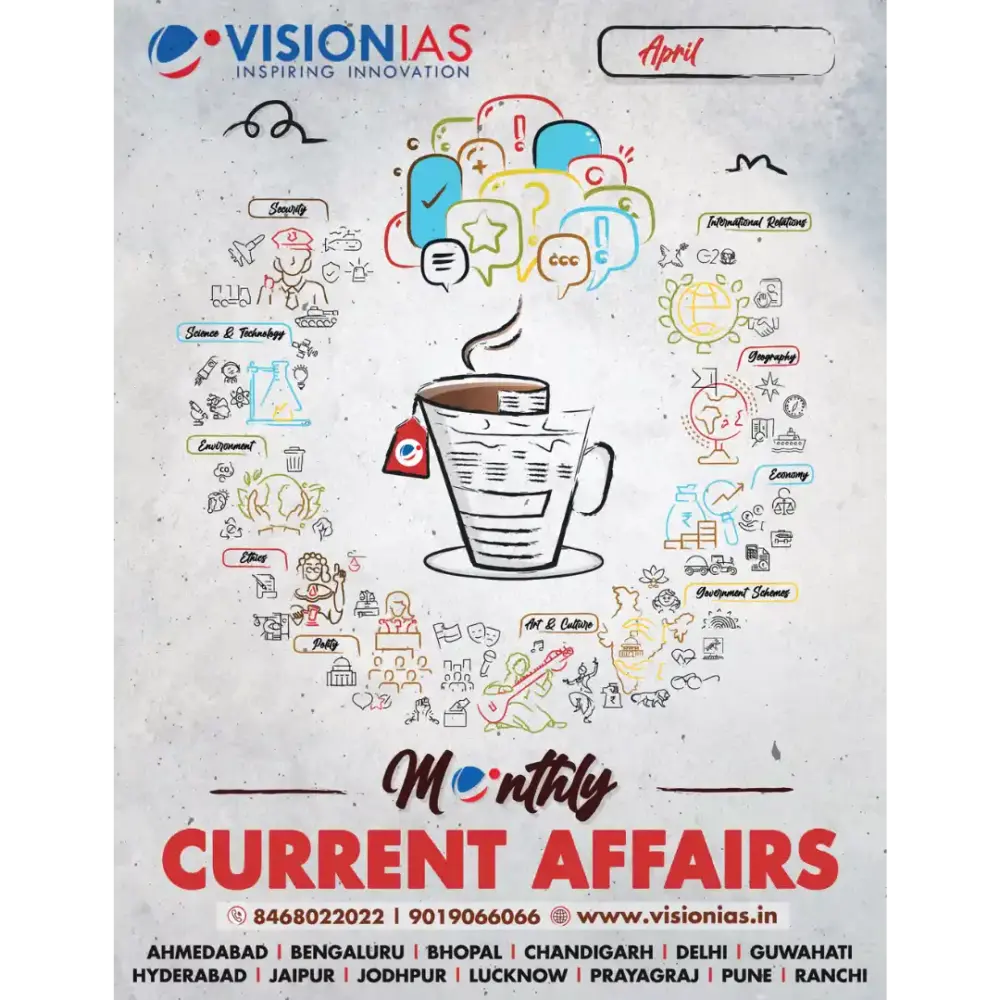 Vision IAS Current Affairs Magazine April 2026 | English Medium