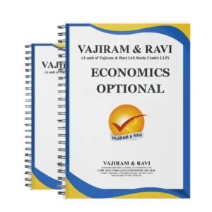 Vajiram Economics Notes 2025-2026 UPSC Economics Optional Booklets Set of 5