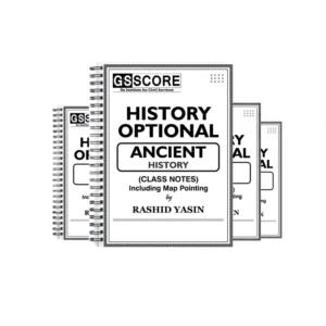 GS Score History Handwritten Notes 2025-26 | UPSC Optional Set of 4