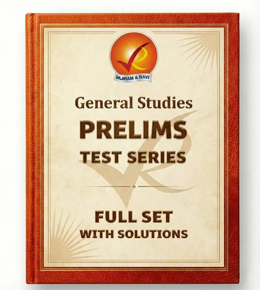 Vajiram Prelims Test Series for 2026 – UPSC GS Prelims Test Series