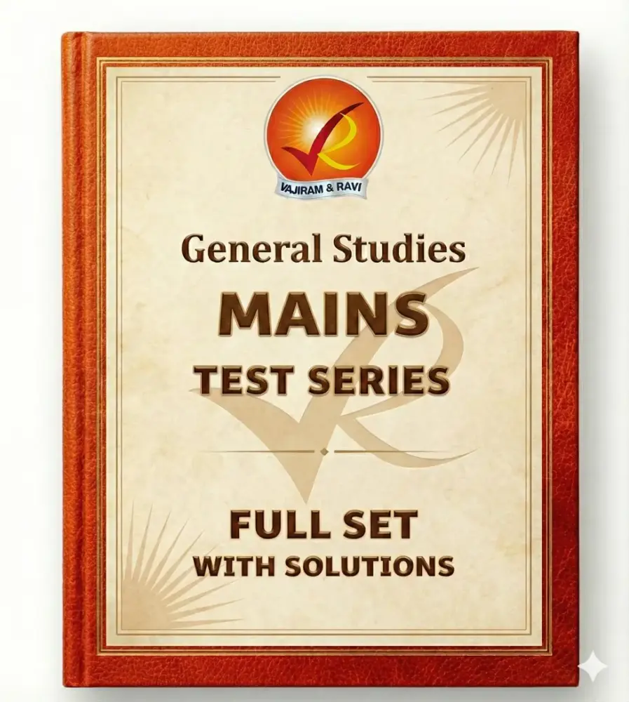Vajiram and Ravi Test Series for 2026 Mains | Complete UPSC GS Mains Test Series for General Studies