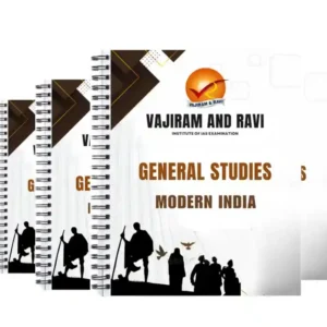 Vajiram History Notes GS 2025-2026 Edition Booklet Set of 4