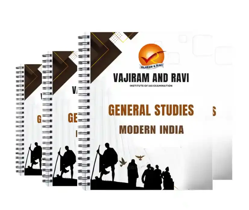 Vajiram History Notes GS 2025-2026 Edition Booklet Set of 4