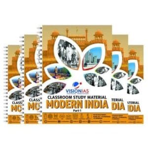 Vision IAS Modern History Notes English GS 2025 – 2026 Printed Booklets Set of 3