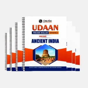 PW Udaan Prelims GS Notes 2025–26 Printed Booklets Set of 11 by Only IAS