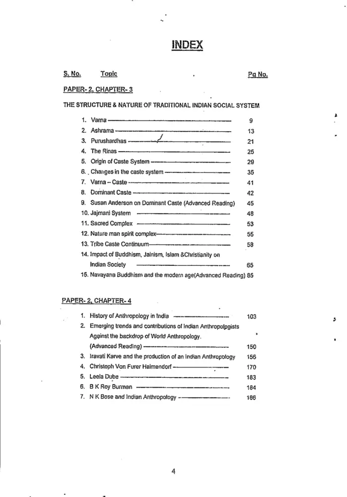 Sosin Anthropology Printed Booklets 2025-26 for UPSC CSE Anthropology Optional - Image 2
