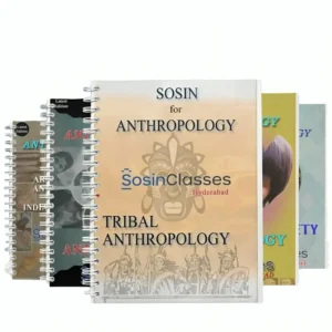 Sosin Anthropology Printed Booklets 2025-26 for UPSC CSE Anthropology Optional