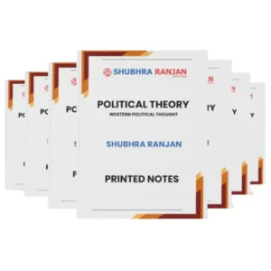 Shubhra Ranjan Notes 2026 | PSIR Optional | English Medium | Set of 4 Booklets