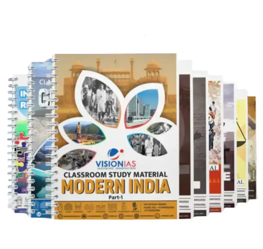 Vision IAS Notes – GS 2025-26 Booklets Set of 46 in English