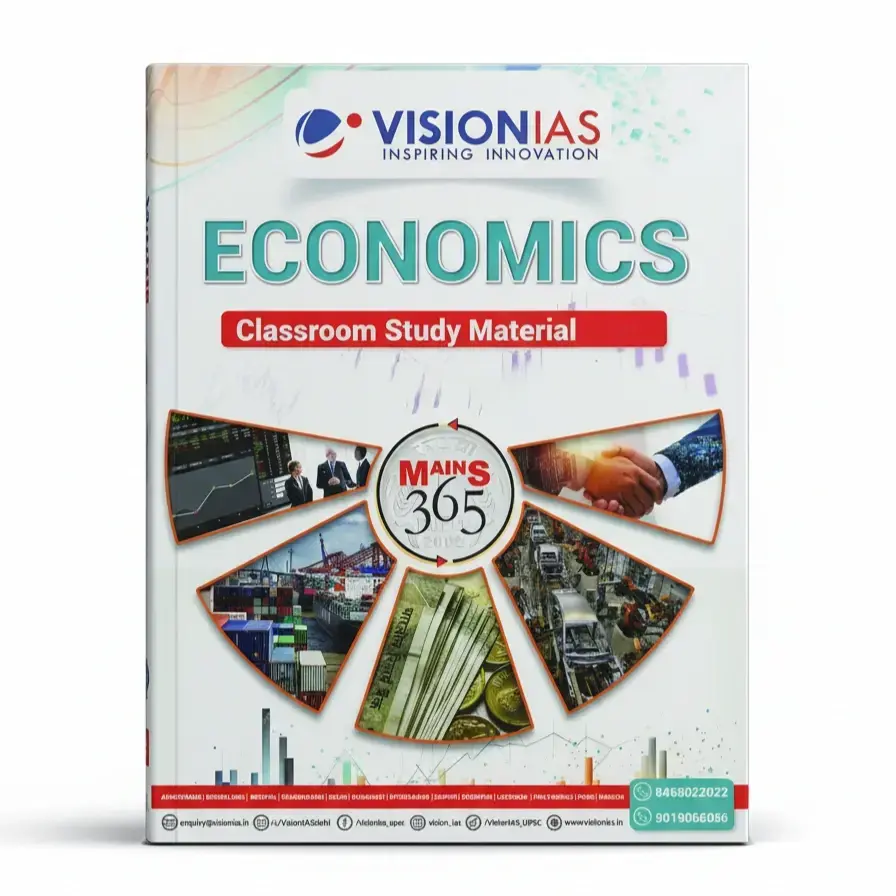 Vision IAS Economics Mains 365 Yearly Magazine 2025 | English Medium Edition